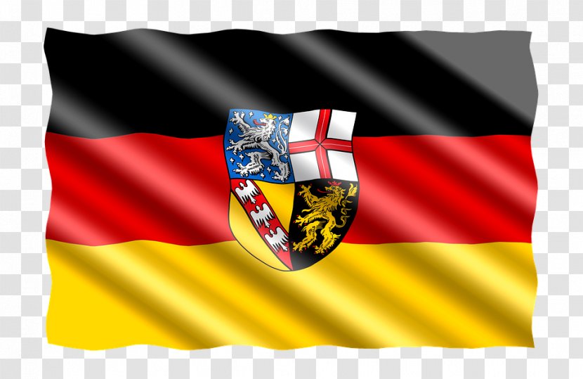 Saarland Police States Of Germany Einstellungstest - Flag Transparent PNG