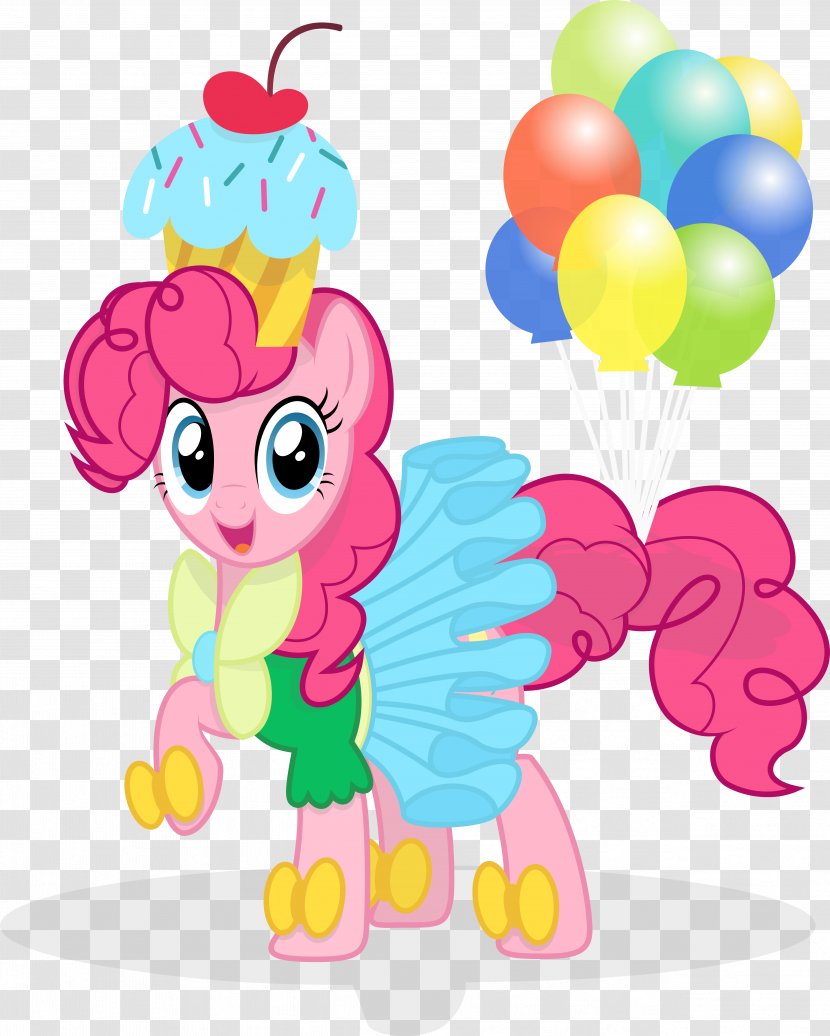 Pinkie Pie Pony Horse Party Clip Art - Toy - Wear Vector Transparent PNG