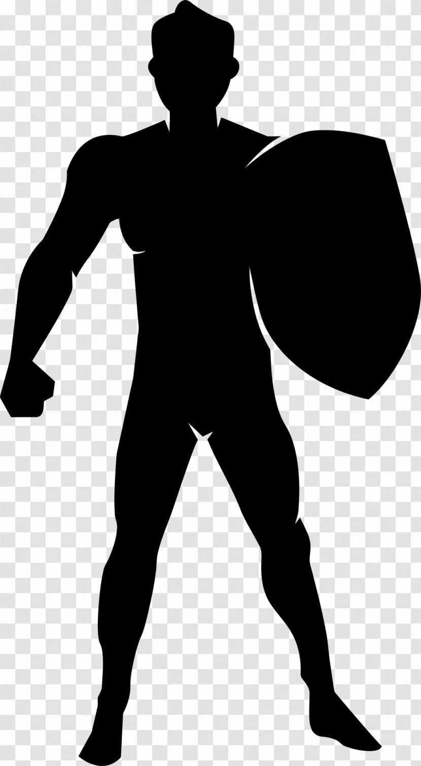 Silhouette Male Clip Art - Standing - Growth Mindset Transparent PNG