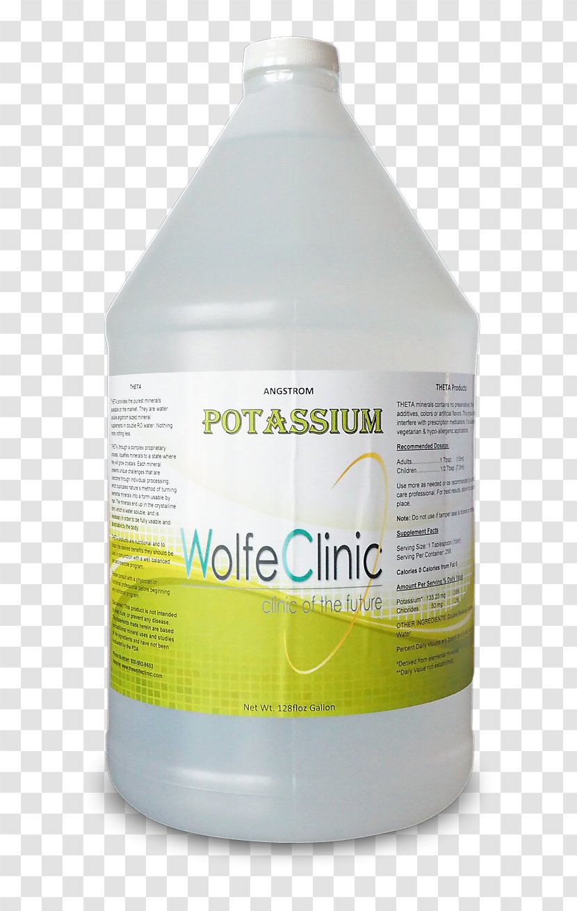Distilled Water Caesium Chloride Sodium Potassium - Solution Transparent PNG