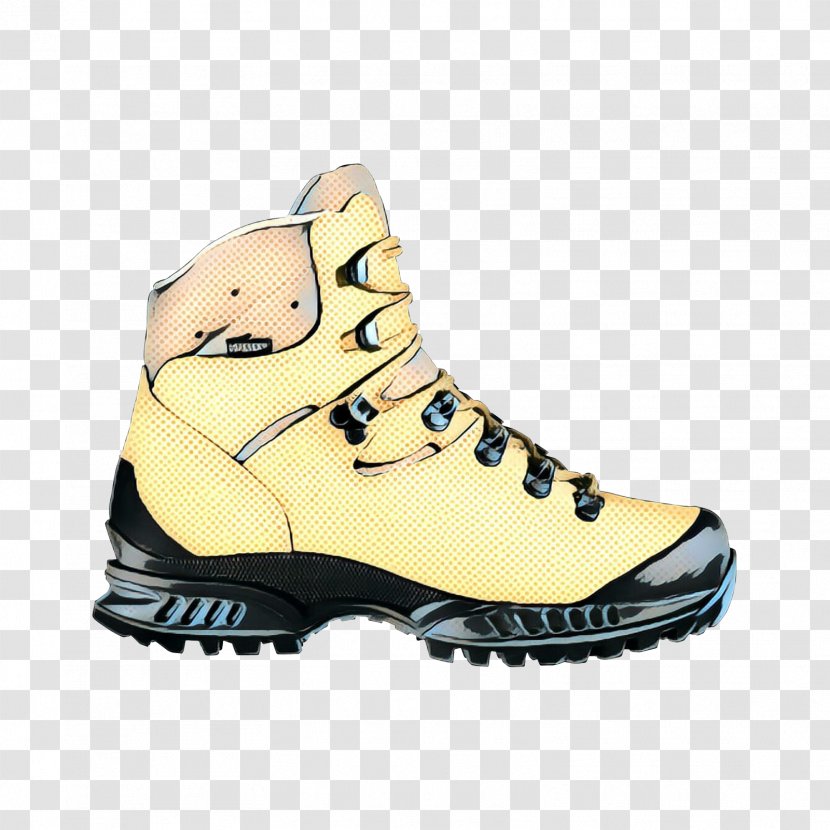 Shoe Footwear White Yellow Boot - Steeltoe - Sneakers Beige Transparent PNG