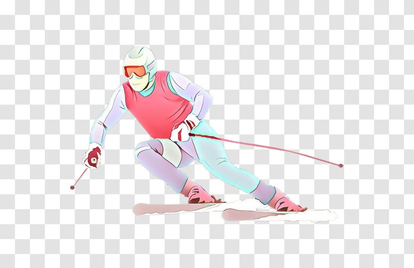 Ski Poles Winter Sports Bindings - Crosscountry Skier - Freestyle Skiing Transparent PNG