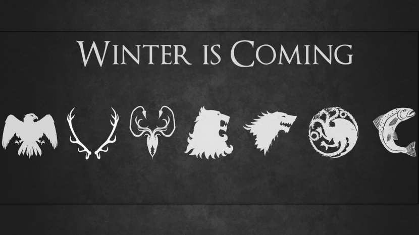 Desktop Wallpaper Winter Is Coming 4K Resolution High-definition Television - Widescreen - Game Of Thrones Transparent PNG