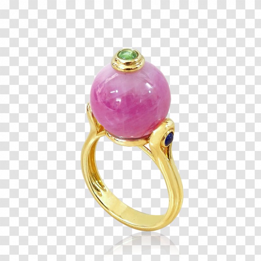 Ruby & Sapphire Ring Jewellery Gemstone - Body Jewelry - Price Transparent PNG