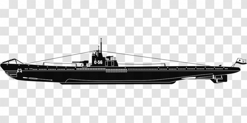 Soviet Submarine S-56 Ship Second World War - Water Transportation Transparent PNG