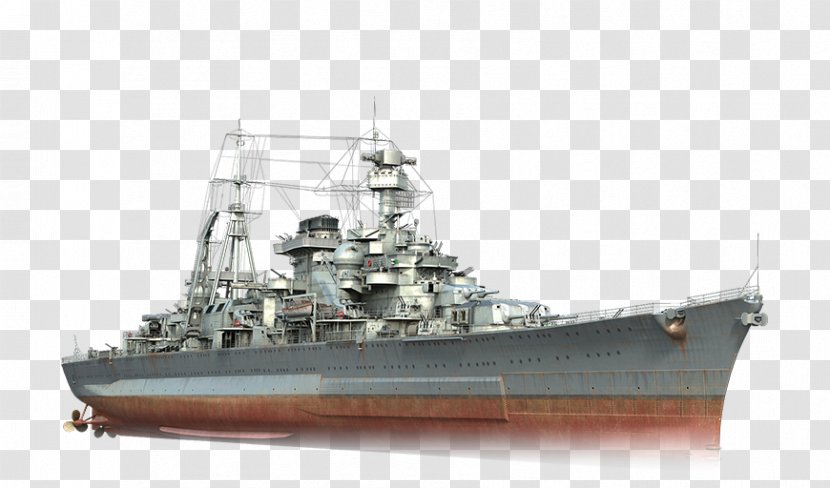 Guided Missile Destroyer World Of Warships Dreadnought Armored Cruiser Battlecruiser - Ship Transparent PNG