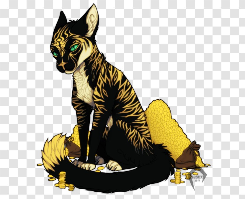 Cat Animation Mammal Tigerstar Art - Carnivora - Anubis Transparent PNG