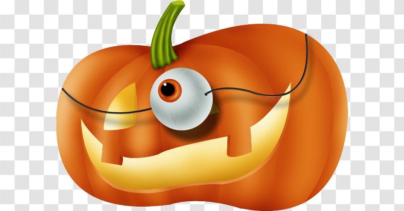 Jack-o'-lantern Pumpkin Halloween Winter Squash - Calabaza Transparent PNG
