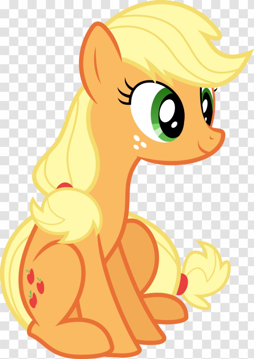 Applejack Pinkie Pie Pony Foal Apple Bloom - Mammal - My Little Transparent PNG