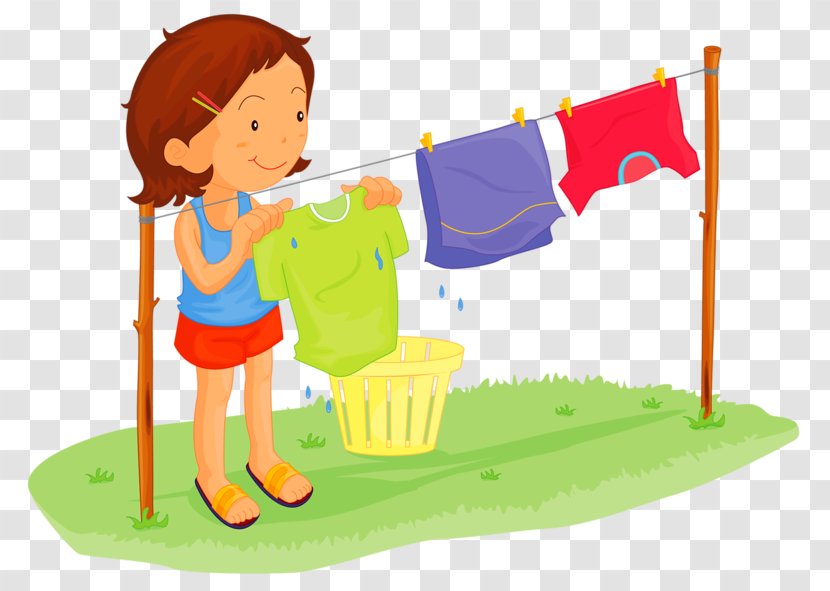 Clothing Laundry Vector Graphics Clothes Dryer Line - Toy - Housework Pattern Transparent PNG