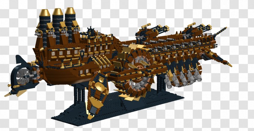 Steampunk LEGO 10193 Castle Medieval Market Village Toy - Lego - Ship Transparent PNG
