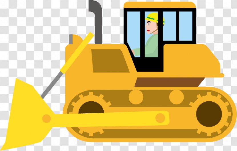 Caterpillar Inc. Bulldozer Architectural Engineering Clip Art Transparent PNG