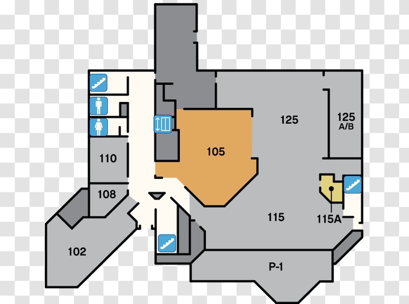 Floor Plan Student Center Building - Drawing - Activity Room Transparent PNG