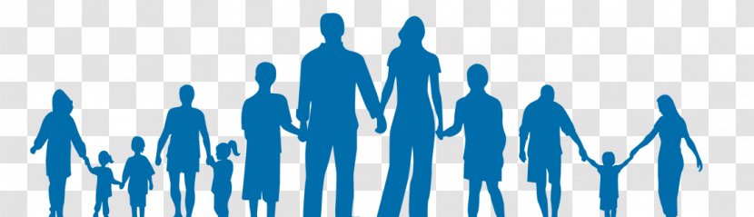 Vector Graphics Royalty-free Family Illustration - Electric Blue - Children Rights Transparent PNG