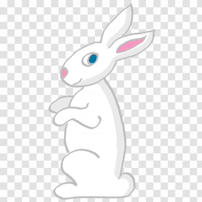 Bugs Bunny Easter Rabbit Drawing Clip Art - White Transparent PNG