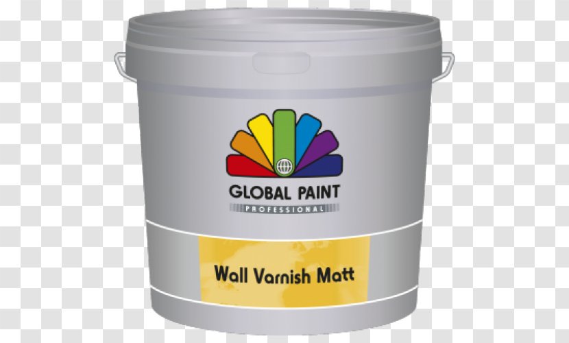 Global Paint Wall Varnish Matt Muurverf Globatex Liter Nova - Yellow Transparent PNG