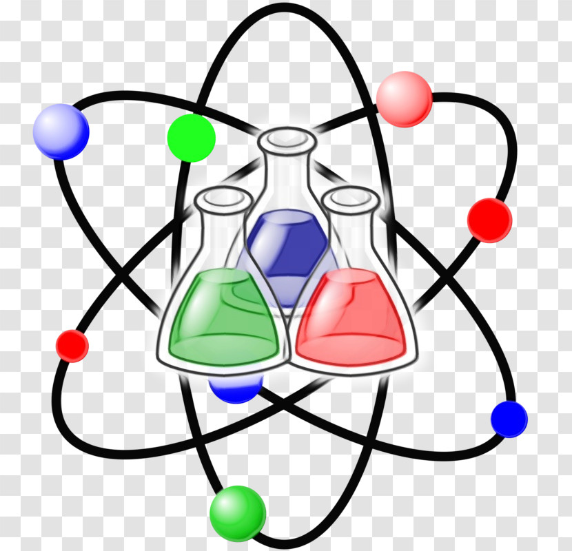 Chemistry Physics Drawing Icon Education Transparent PNG