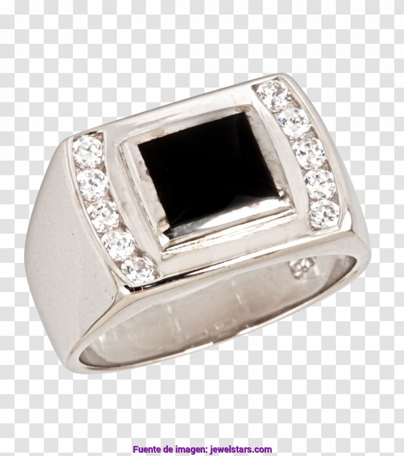 Engagement Ring Silver Chevalière Jewellery - Platinum Transparent PNG