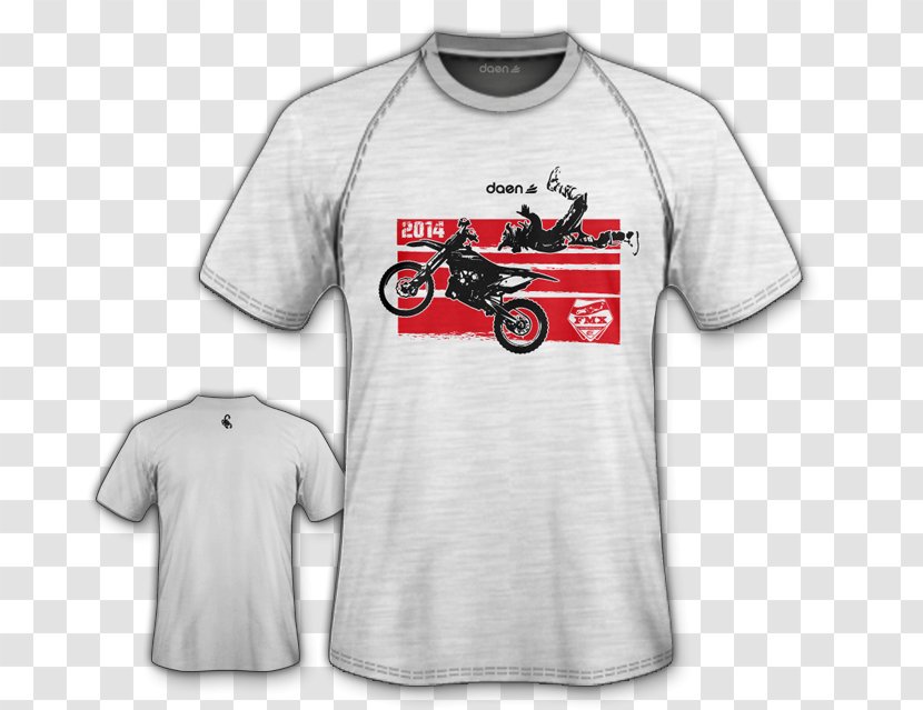 T-shirt Motorcycle Sport Freestyle Motocross Moto3 - Screen Printing Transparent PNG