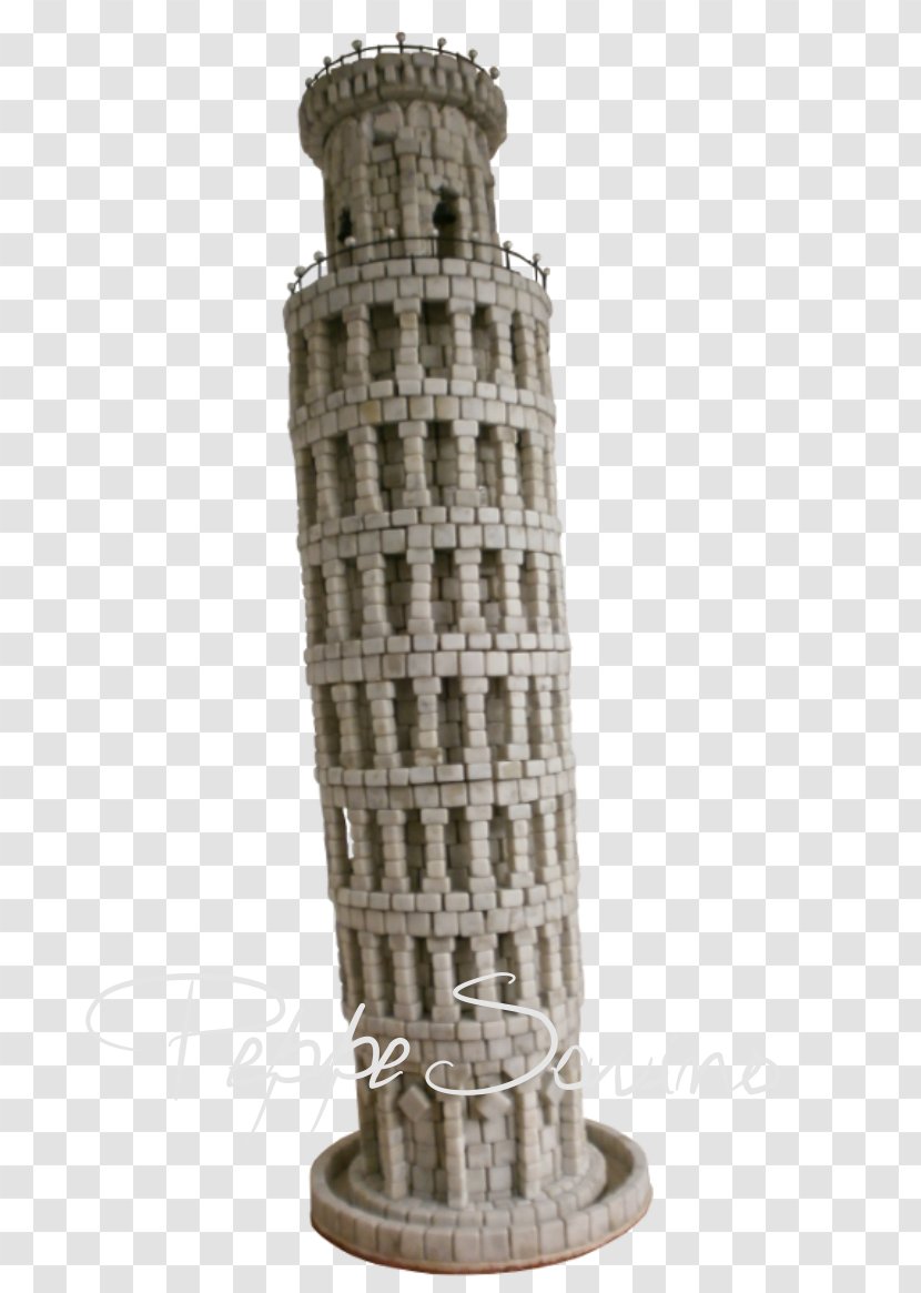 Leaning Tower Of Pisa Carrara Lavagna Marble - Column Transparent PNG