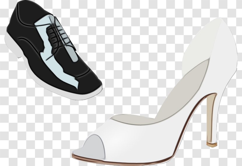 Wedding Watercolor - Bridal Shoe - Court Transparent PNG