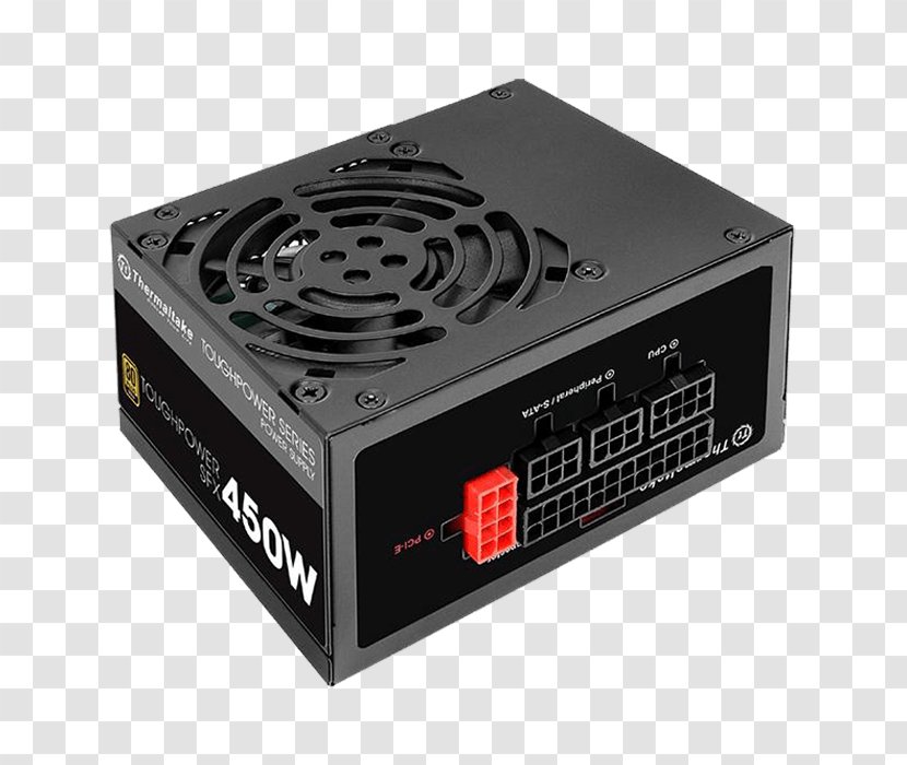 Power Supply Unit 80 Plus Thermaltake Toughpower SFX Converters - Computer System Cooling Parts - Electricity Supplier Big Promotion Transparent PNG