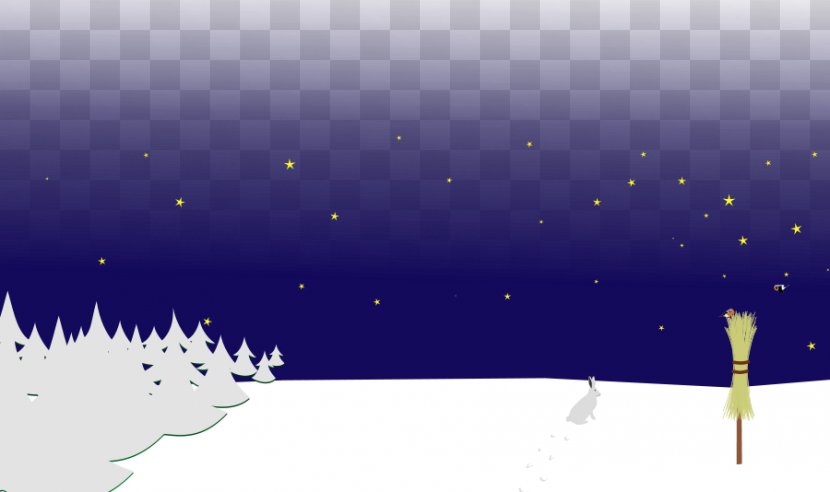 Night Winter Clip Art - Water - Cliparts Transparent PNG