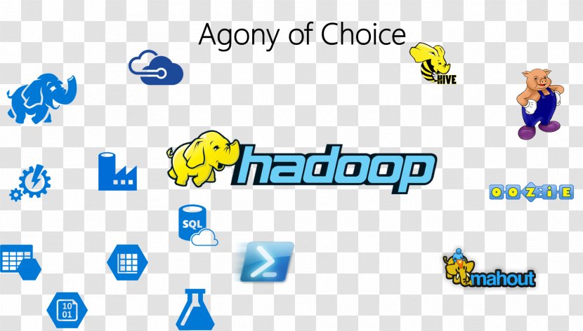 Big Data Apache Hadoop Microsoft Azure Logo - Material - Agony Transparent PNG