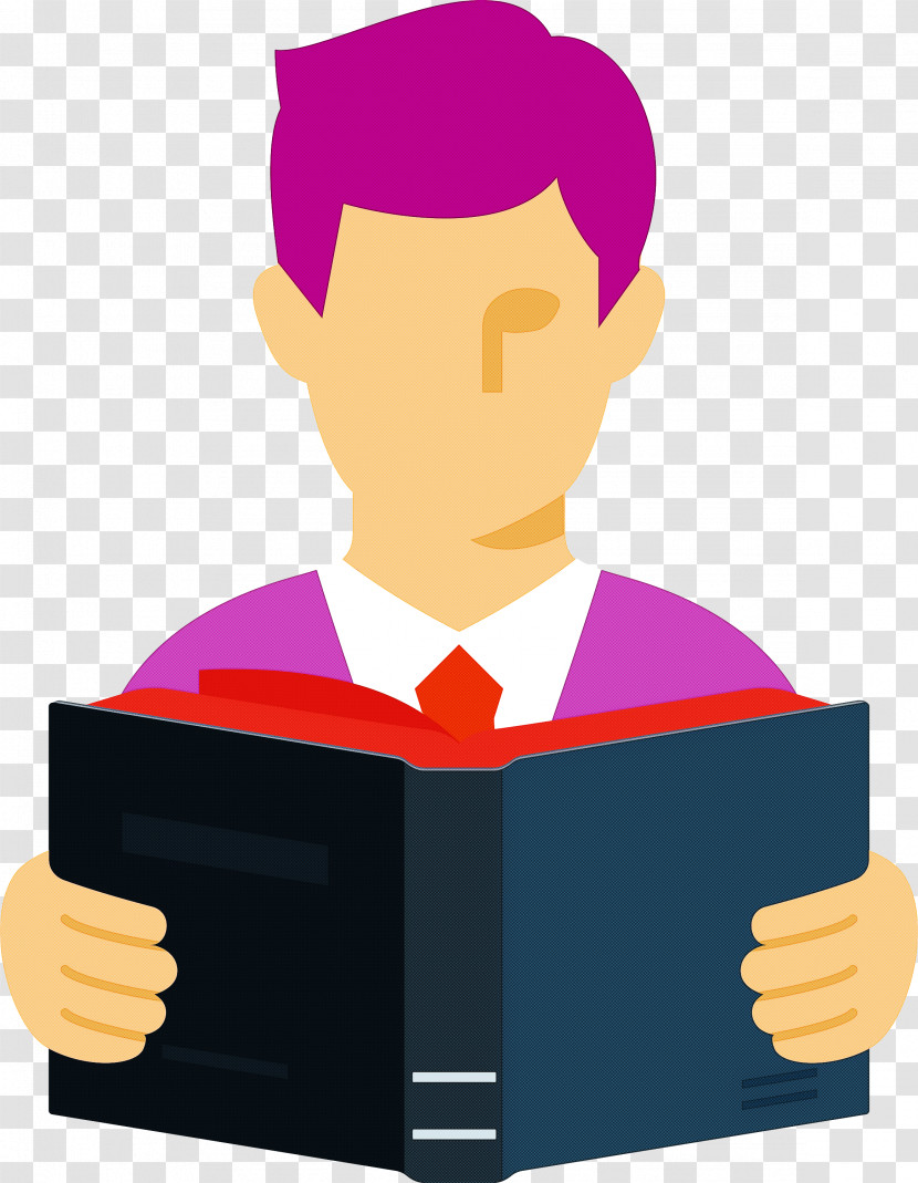 Teacher Reading Book Transparent PNG