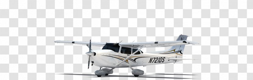 Cessna 206 Propeller Aircraft Flap Wing - Engine Transparent PNG