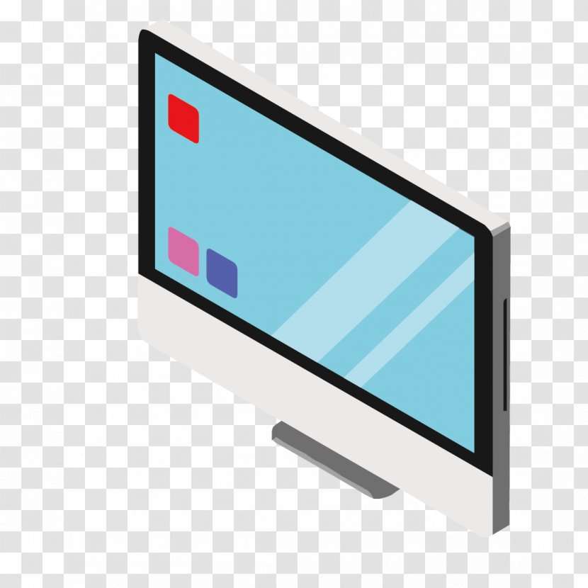 Computer Monitors LED-backlit LCD Digital Data - Vector Screen Transparent PNG