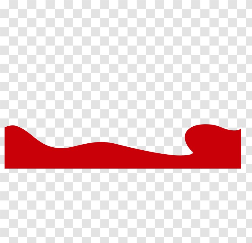 Area Pattern - Red - Ribbon Transparent PNG