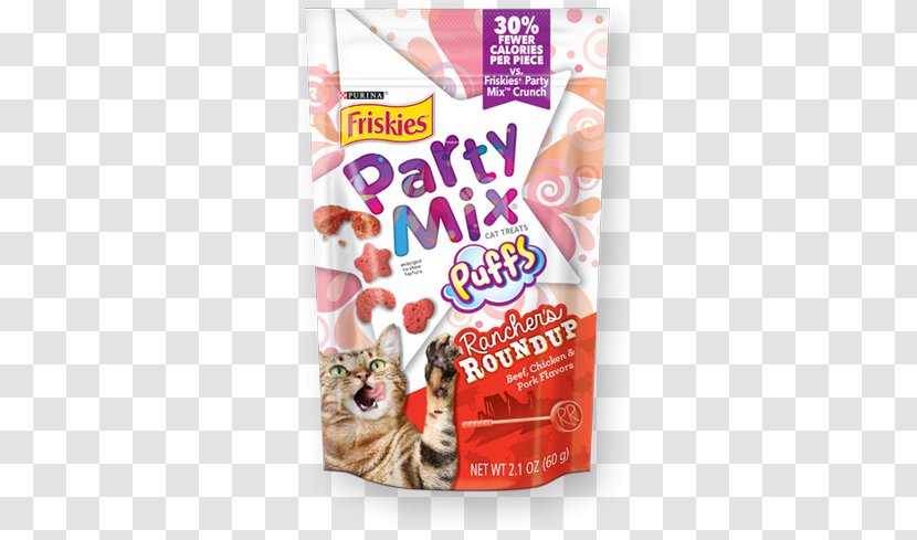Cat Friskies Breakfast Cereal Snack Product - Error - Puffed Food Transparent PNG