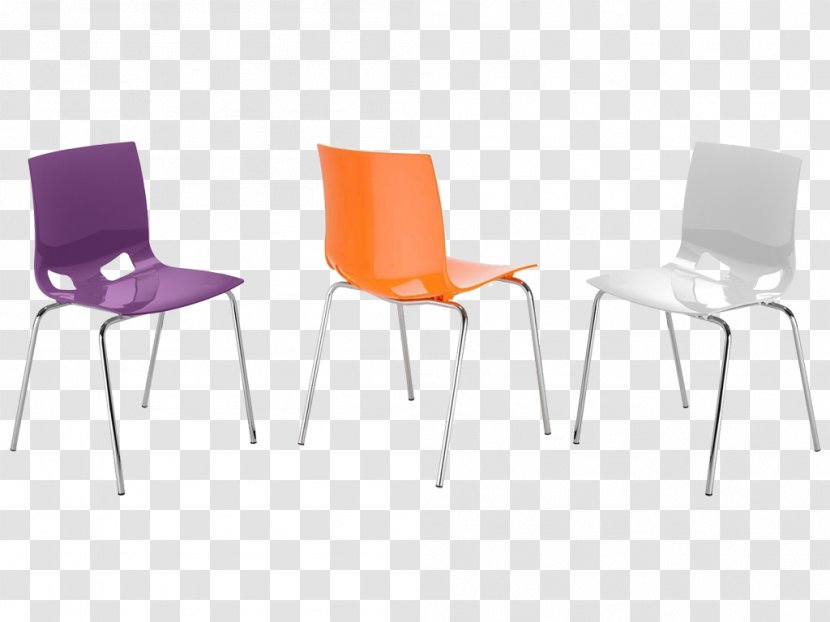 Chair Plastic Orange Nowy Styl Group - Sp Z Oo Transparent PNG