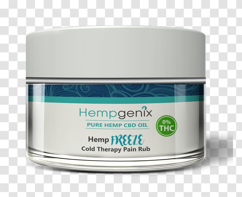 Cannabidiol Skin Care Hemp Pain Management Cannabis - Cream Transparent PNG