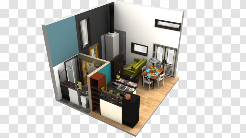 Tiny House Movement Plan Design Architecture - Loft Transparent PNG