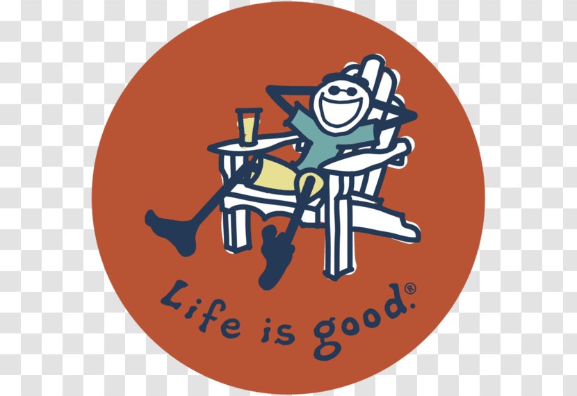 T-shirt Jake By The Lake-Life Is Good Shoppe Life Good? Crusher Long Sleeve Sticker - Organization Transparent PNG