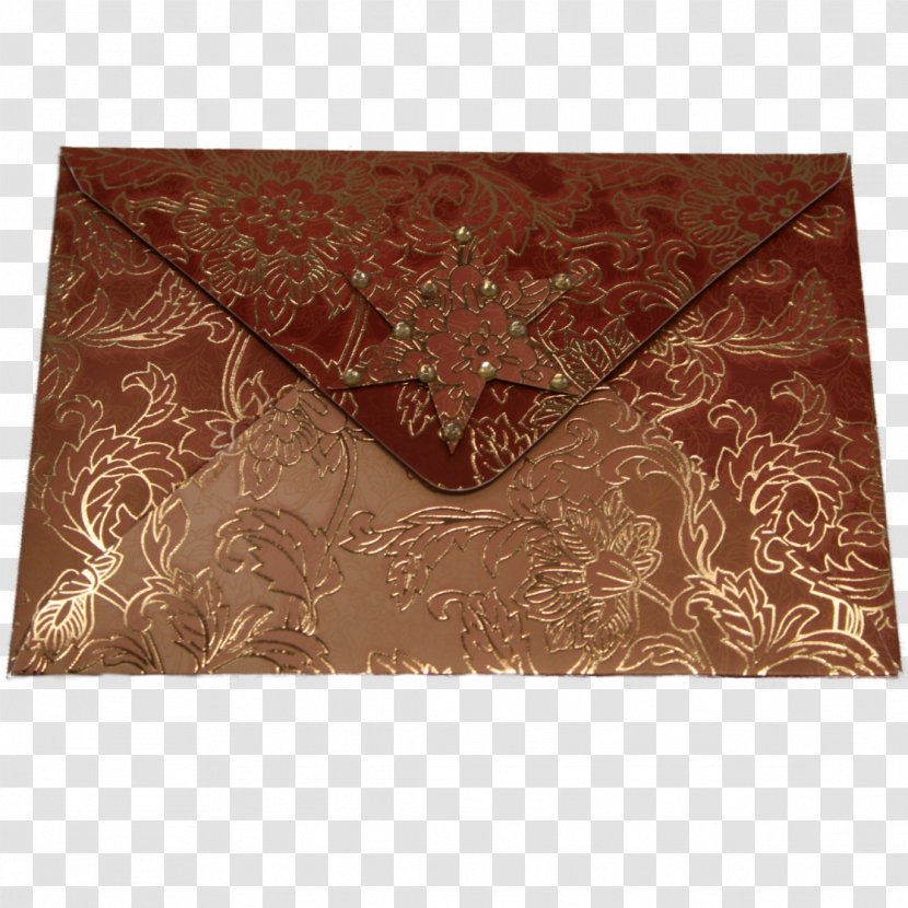 Place Mats Tablecloth Rectangle Brown Maroon - Gold Floral Transparent PNG