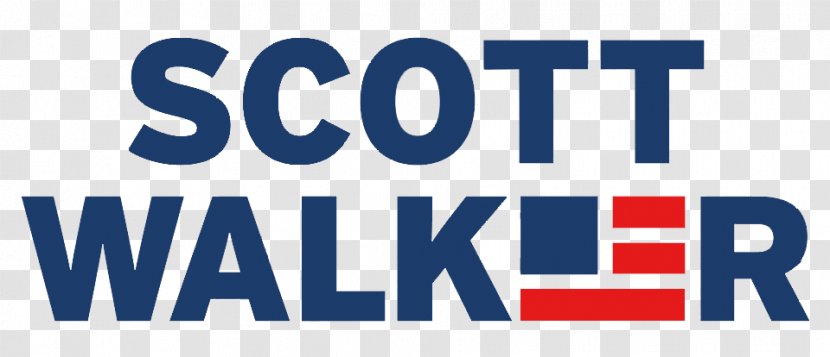 Logo US Presidential Election 2016 Scott Walker Campaign, Political Campaign - Text Transparent PNG