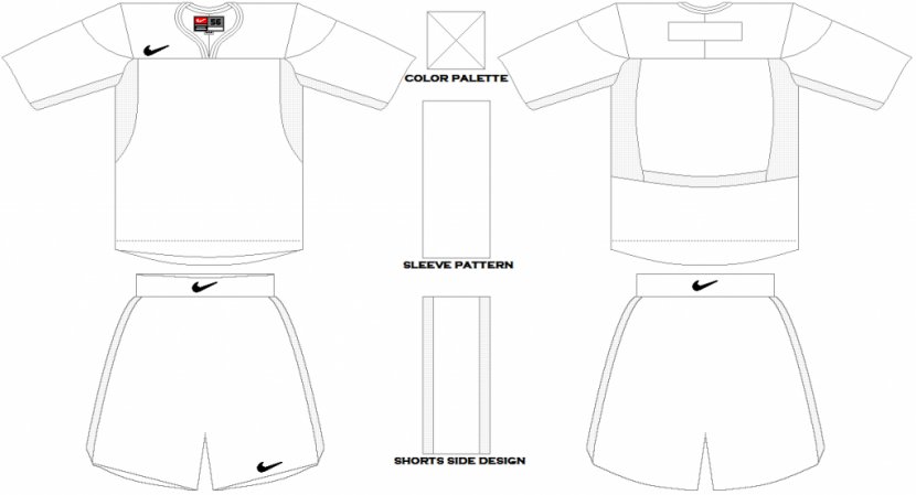 Sleeve Drawing Collar Neck Dress - Furniture - Blank Soccer Jersey Template Transparent PNG