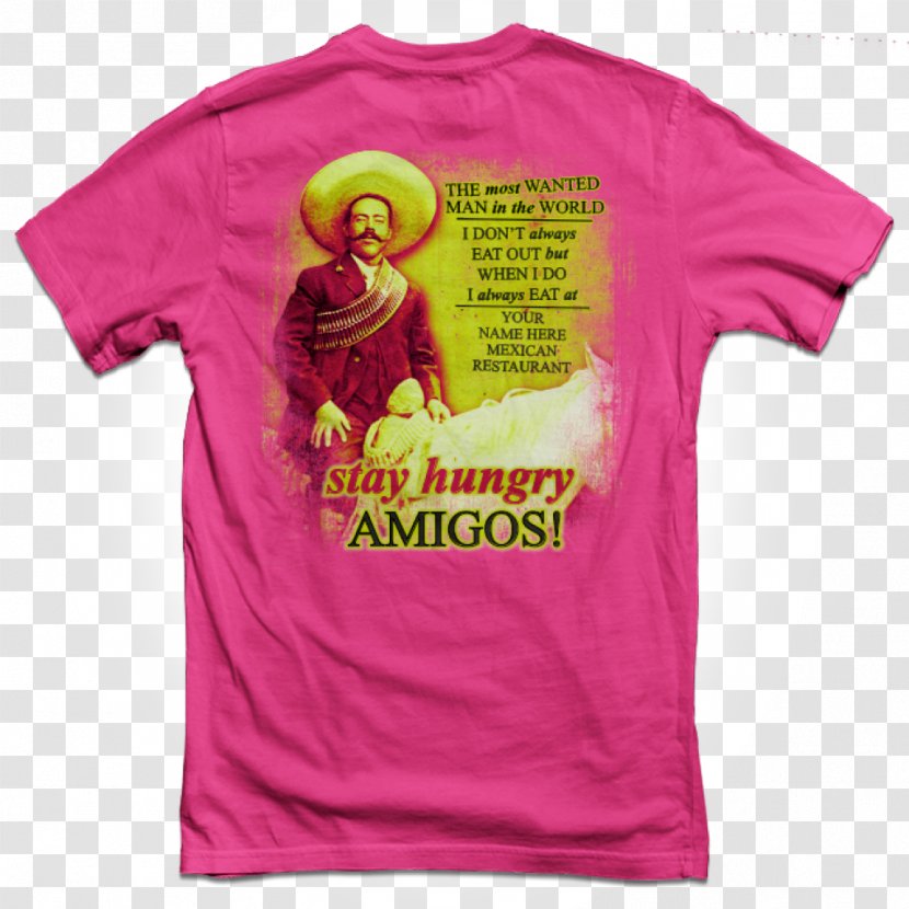 T-shirt Mexican Cuisine Restaurant Hoodie Taco - Text Transparent PNG