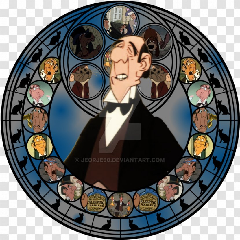 Stained Glass Georges Hautecourt Art The Walt Disney Company Classics - Window - Edgar Balthazar Transparent PNG