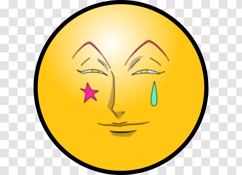 Hisoka Smiley Digital Art Emoji - Facial Expression Transparent PNG