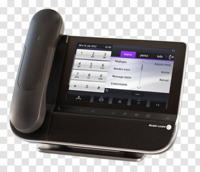 VoIP Phone Alcatel Mobile Business Telephone System Phones - Hardware - Idle Transparent PNG