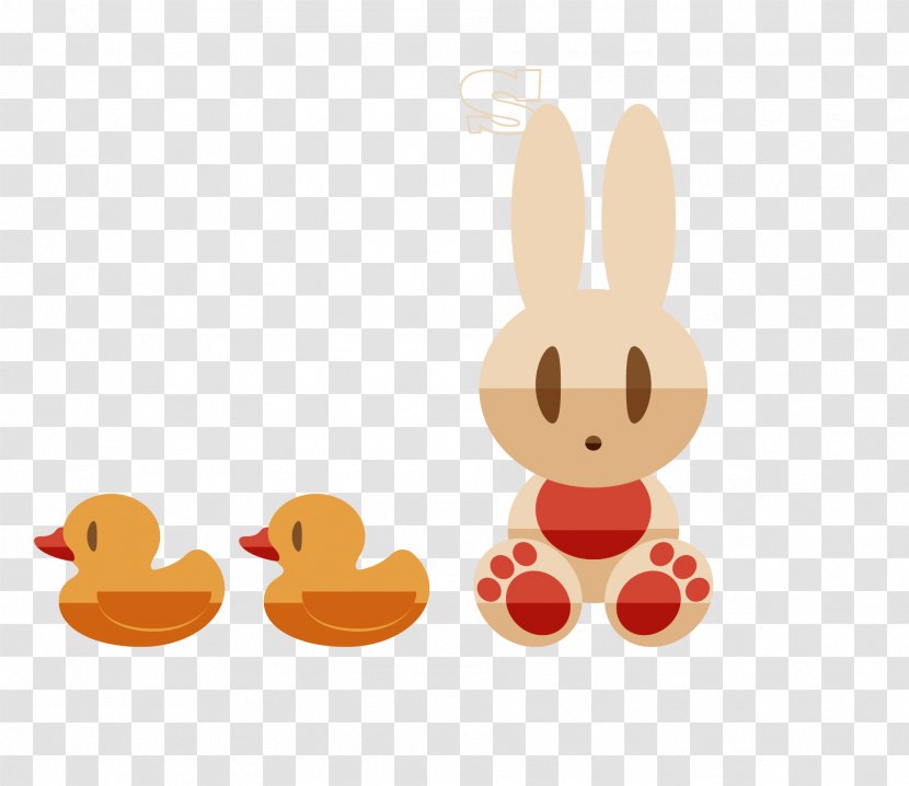 Duck Toy Icon - Chicken - Retro Toys Illustrated Transparent PNG