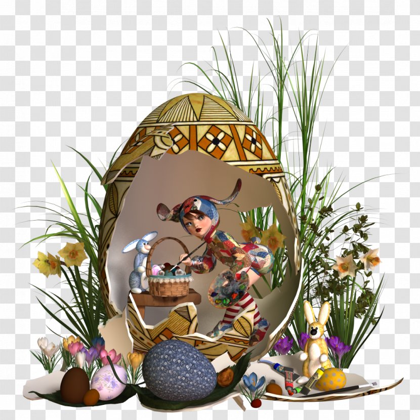 Easter Bunny Resurrection Of Jesus Egg Clip Art - Gift Transparent PNG