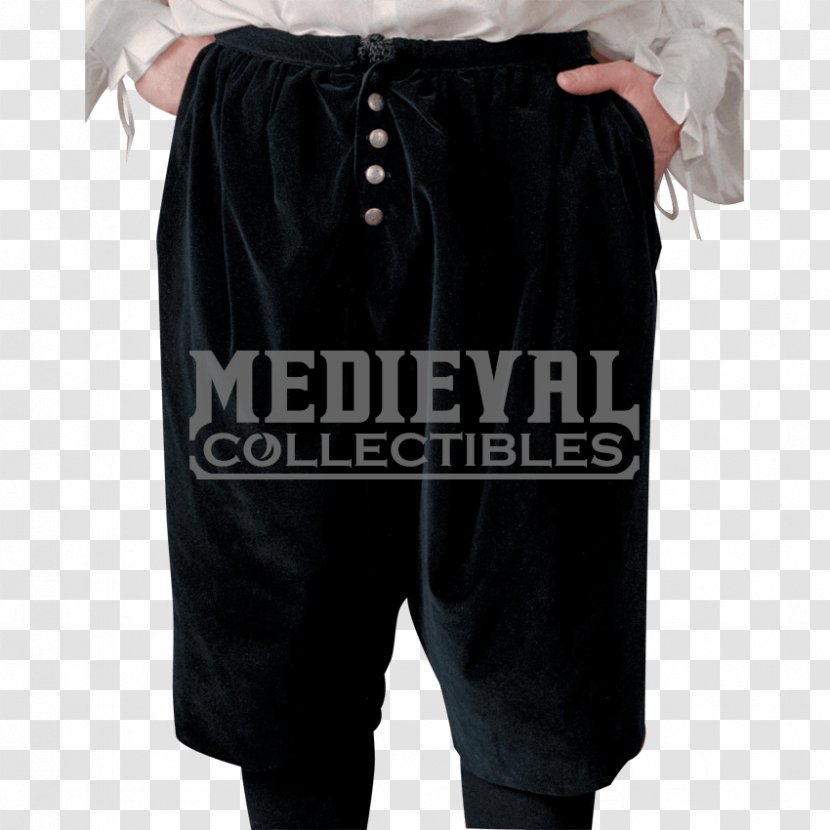 Shorts Breeches Child The Venetian Black M - Waist Transparent PNG