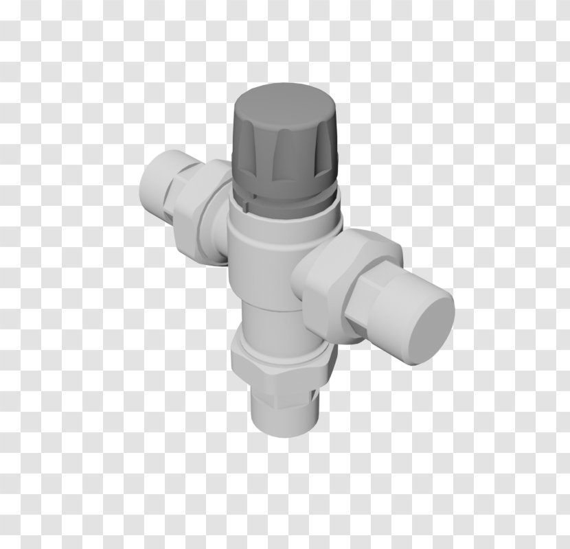 Control Valves Autodesk Revit Building Information Modeling Computer-aided Design - Pneumatics - Thermostatic Mixing Valve Transparent PNG