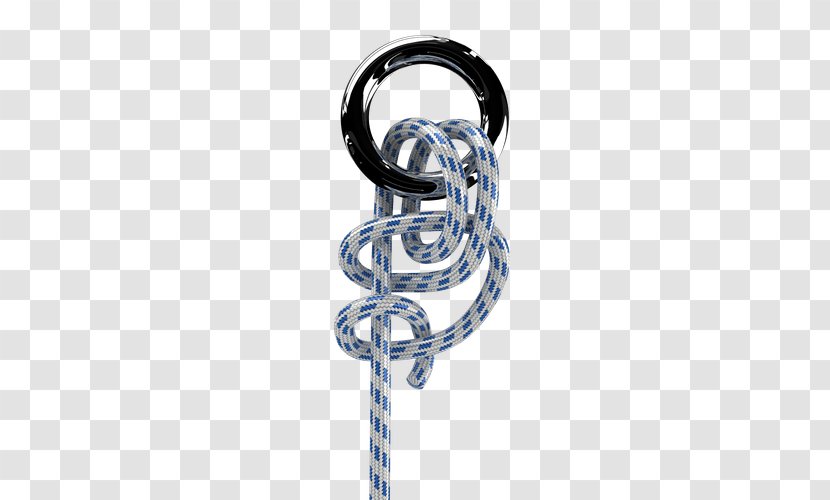 Anchor Bend Knot Half Hitch Round Turn And Two Half-hitches - Body Jewelry - Rope Transparent PNG