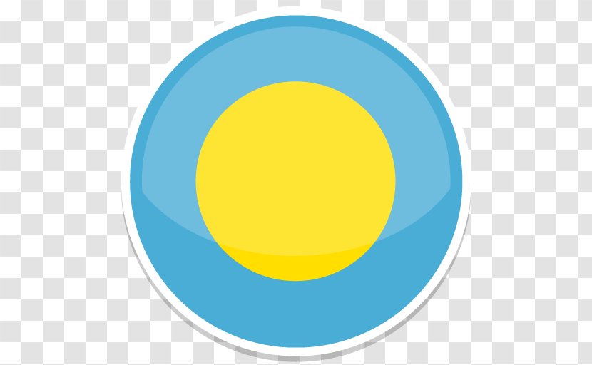 Ball Yellow Sphere Circle - Icon Design - Palau Transparent PNG